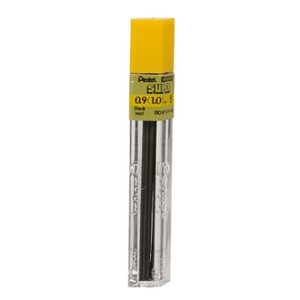 Grafite 0.9mm B tubo com 12 unidades Pentel
