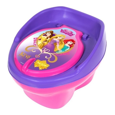 Troninho Penico Infantil Princesas 2 em 1 Styll Baby