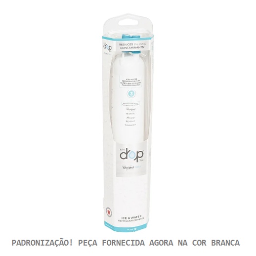 Filtro de Água Brastemp Side By Side ( BR905AX ) BRS62 BRS62B BRS70 W10320833 Original Rodapé