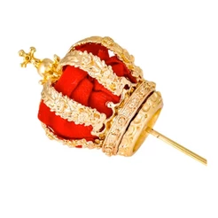 Coroa Dourada Nossa Senhora Folheada | 25cm - 30cm