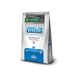 Ração Vet Life Gatos Hypoallergenic Porco e Batata 2kg