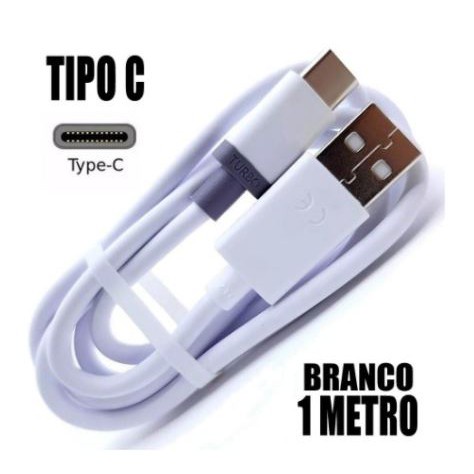 Cabo Tipo C USB Galaxy A21 A23 A30S A31 A32 A34 A50 A51 A52 A53 A70 A71 A72 A73 NOTE 7 NOTE 8 NOTE 9 Cabo Turbo Tipo C