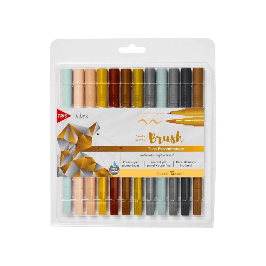 Brush Pen Tris Vibes: Onde Comprar | BuscaProdutos