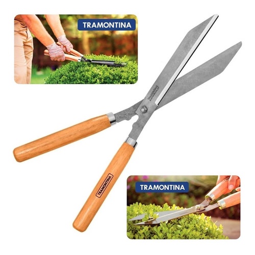 Tesoura De Poda Tesourão Jardinagem Cortar Grama Tramontina