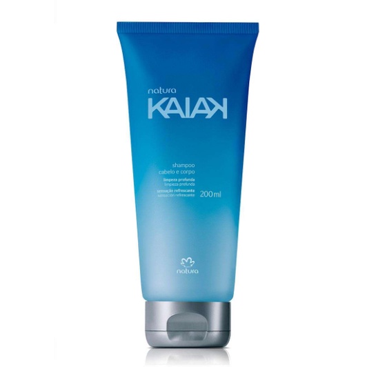 Shampoo Cabelo e Corpo Kaiak Masculino - 200 ml