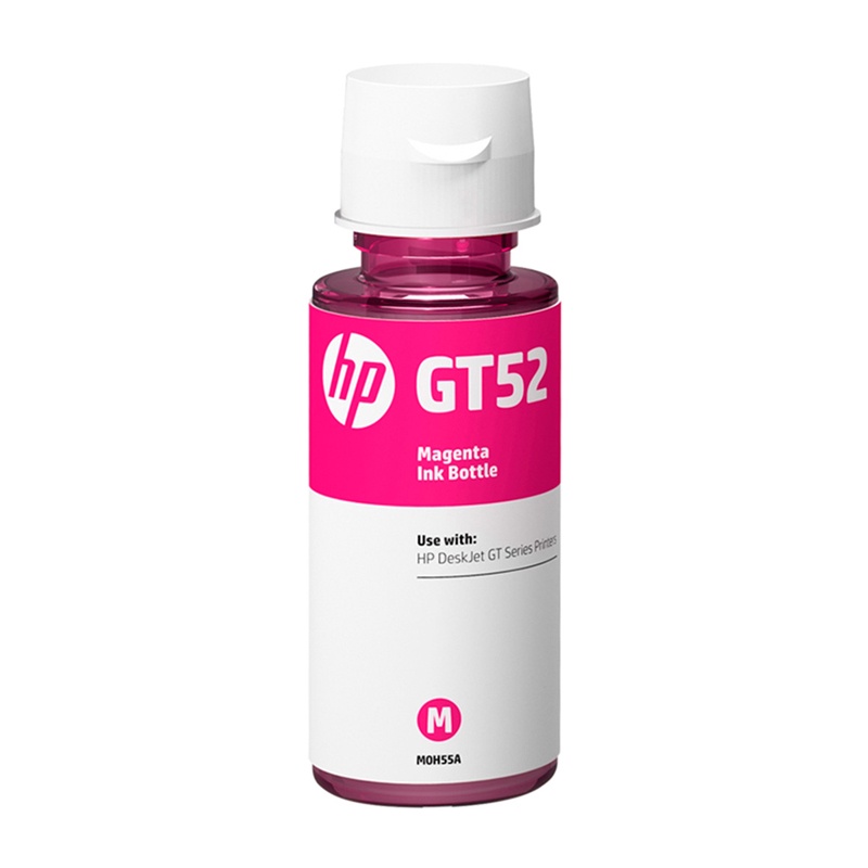 Garrafa de tinta HP GT52 Original M0H55AL Magenta p/ Deskjet 5822, Smart Tank 617, 517, 514 em Oferta na Shopee
