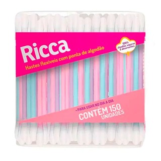 Hastes Flexíveis Ricca 150 Unidades