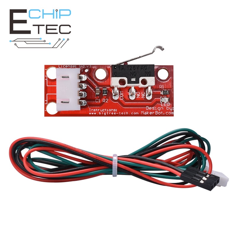 1 Peça/4 Peças Interruptor De Fim De Curso Para Arduino Limite + Cabo Mecânico Impressora 3D RAMPS 1.4