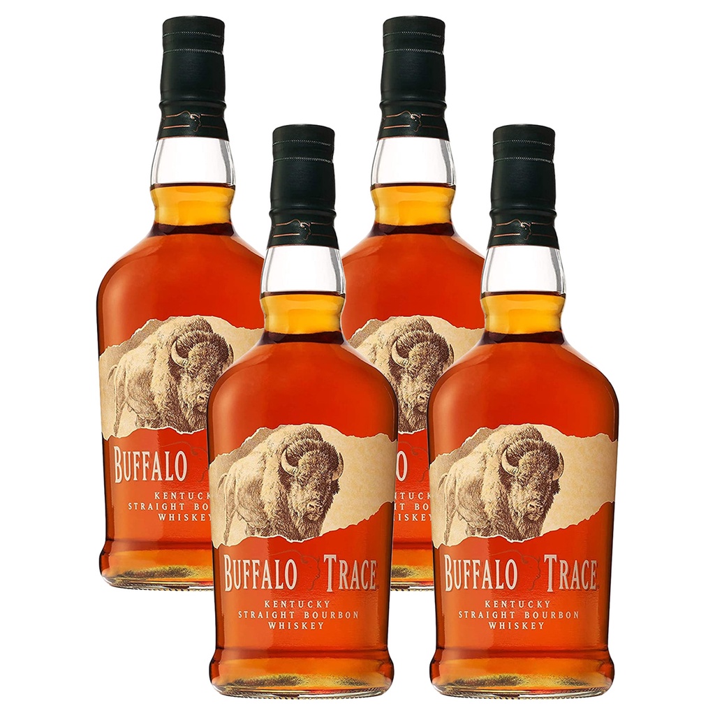 KIT 04 WHISKY BUFFALO TRACE 750ML em Oferta na Shopee