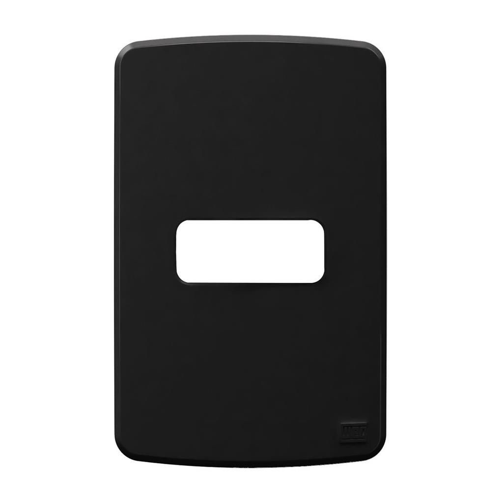 Placa Espelho 4x2 1 Posto Horizontal Preto Compose - Weg em Oferta na Shopee