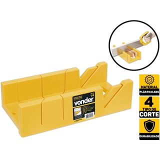 Caixa Meia Esquadria Gabarito Corta Em 45 E 90 Graus Vonder 3099300140 em Oferta na Shopee