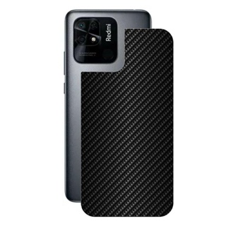 Película para Xiaomi Redmi 10C - Traseira de Fibra de Carbono Preta - Gshield em Oferta na Shopee