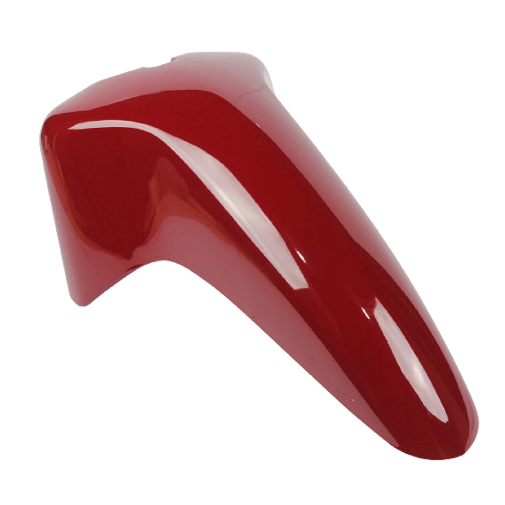 Paralama Dianteiro Biz  125 2007/2008 Vermelho Melc em Oferta na Shopee