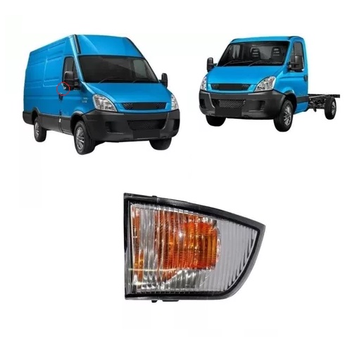 PISCA RETROVISOR DIREITO IVECO 2008/2019 DAILY CHASSI 2020/2022