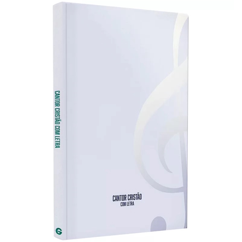 Cantor Cristão Grande com Letra | Brochura | Lilás - Editora Geográfica