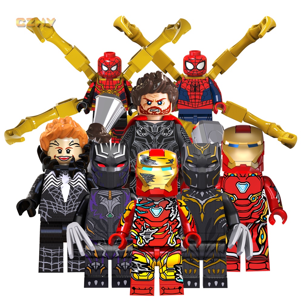 I Love You 3000 Heroes Iron Morgan Stark Pepper Men Filme Blocos De Construção Figuras Brinquedos Infantis Presentes em Oferta na Shopee