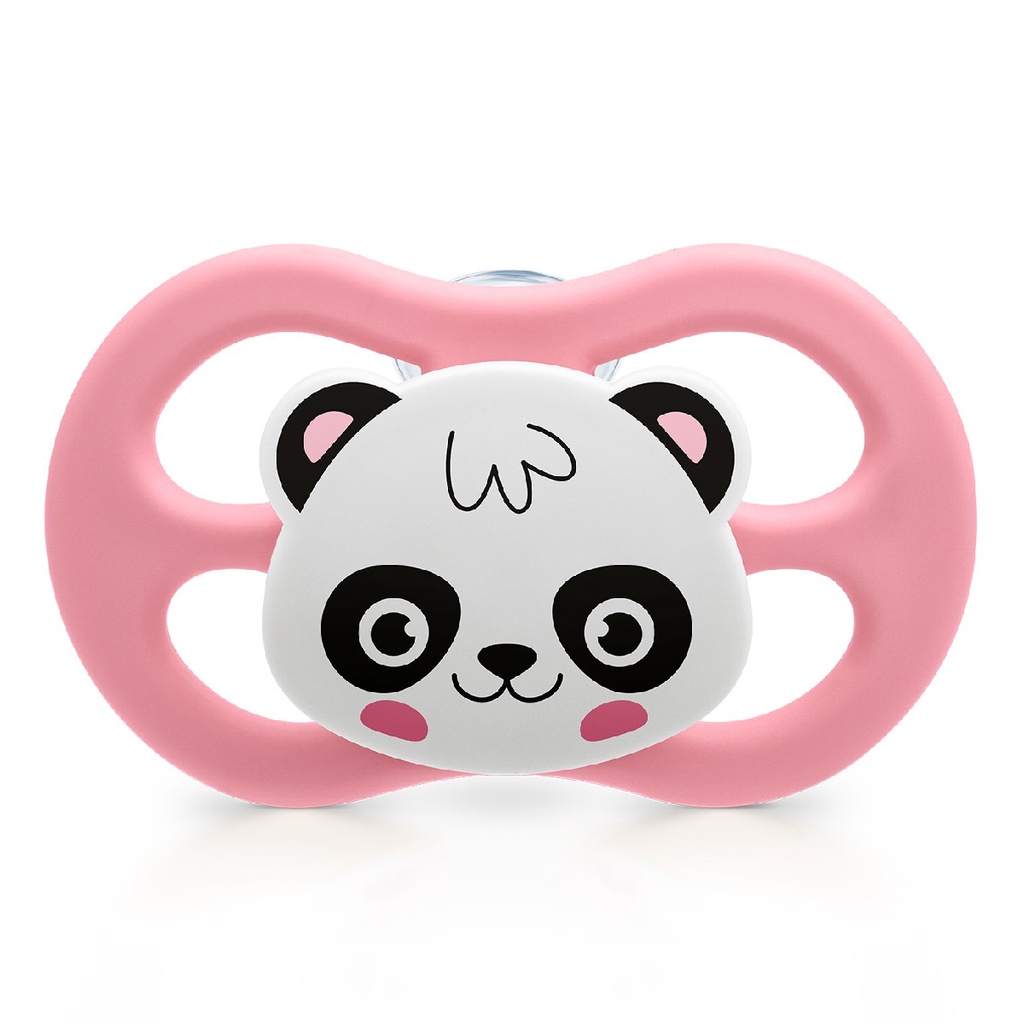 Chupeta Little Friends Bico de Silicone 6m+ Rosa - Lillo em Oferta na Shopee