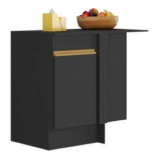 Balcão Cozinha de Canto com Rodapé 1 Porta Veneza Multimóveis V2120