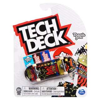 Skate de Dedo 96mm - Thank You Preto - Tech Deck