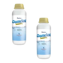 Floculante Clarificante Domclor 2 Litros Limpeza Para Piscina
