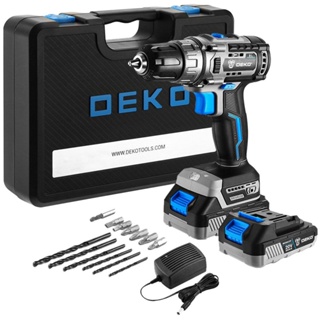 Parafusadeira Furadeira Brushless 3/8 Pol. 2 Bat Maleta Aces em Oferta na Shopee