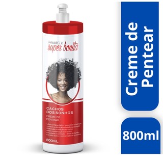 Creme de Pentear Cachos dos Sonhos 800g Probelle em Oferta na Shopee