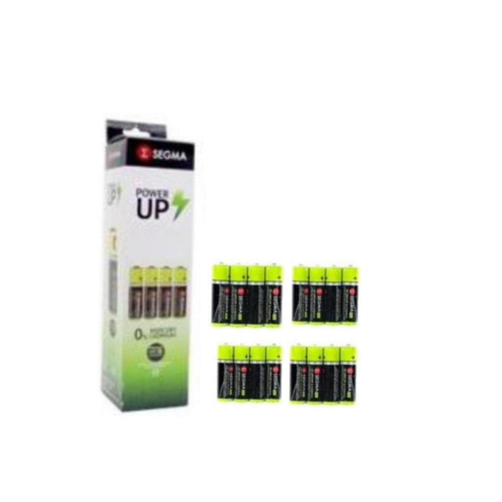Pilha AAA Palito Comum Zinco Kit com 60 Unidades Segma
