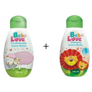 Kit Shampoo E Condicionador Infantil Nutriex Bebe Love 240ml em Oferta na Shopee