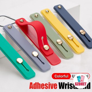 Suporte De Dedo Telescópico Portátil Universal De Silicone Para Pulseira iPhone Montagem