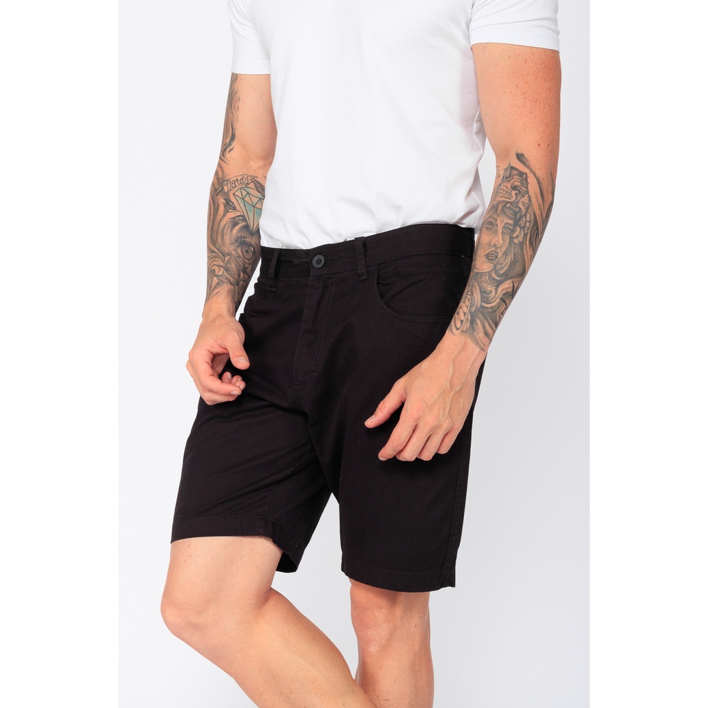 Bermuda Sarja Social bolso faca classica Tecido Premium