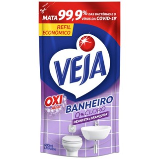 Limpador Banheiro Veja Antibac Lavanda 500ml Refil