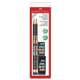 Lápis preto Poster SM/935POSPR com 2 unidades Faber-Castell