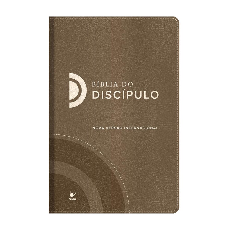 Bíblia do Discipulo NVI | Luxo | Marrom em Oferta na Shopee