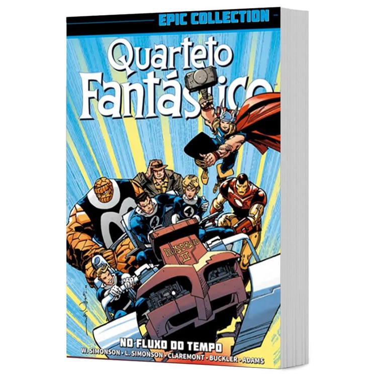 Quarteto Fantastico No Fluxo Do Tempo - Epic Collection Vol.01 (PRÉ-VENDA com envio previsto em Dez/2026)