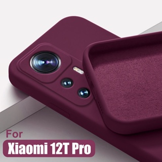 Mi 12T 12T 12 T Pro Estojo De Silicone Líquido Para Telefone Xiaomi Mi12 12X Lite Capa Mole 12T em Oferta na Shopee