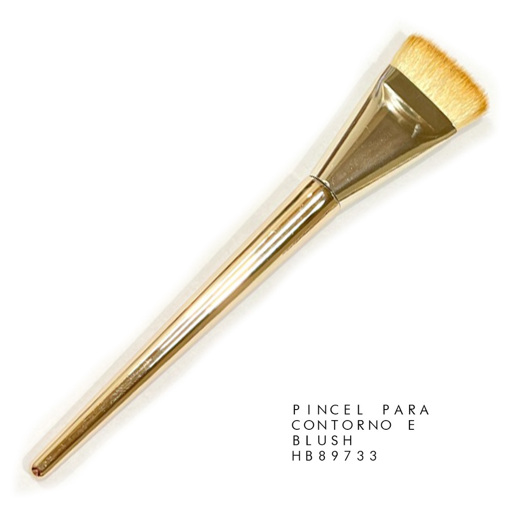 PINCEL PARA CONTORNO E BLUSH GOLD HB89733 - PLAYBOY