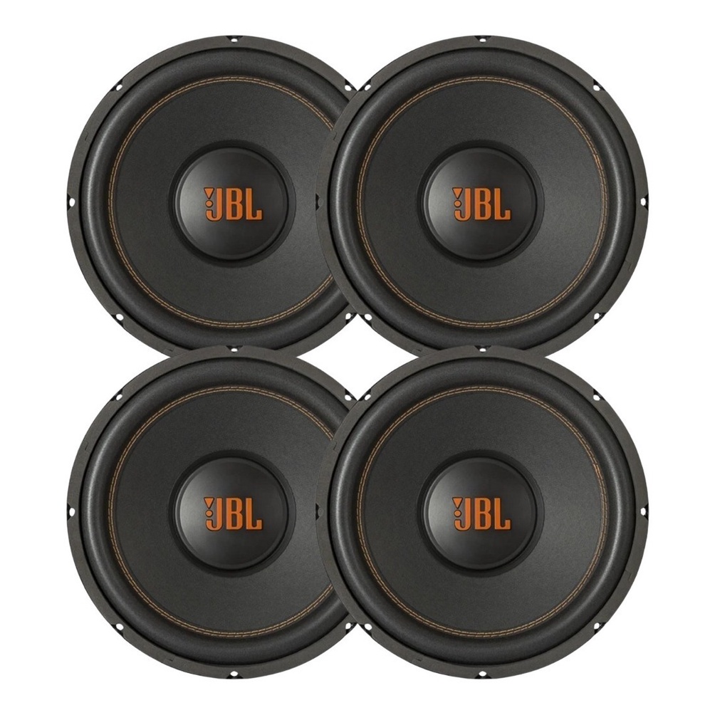 Kit 4 Subwoofer 10  JBL 10SWMS350 - 350 Watts RMS 4 Ohms