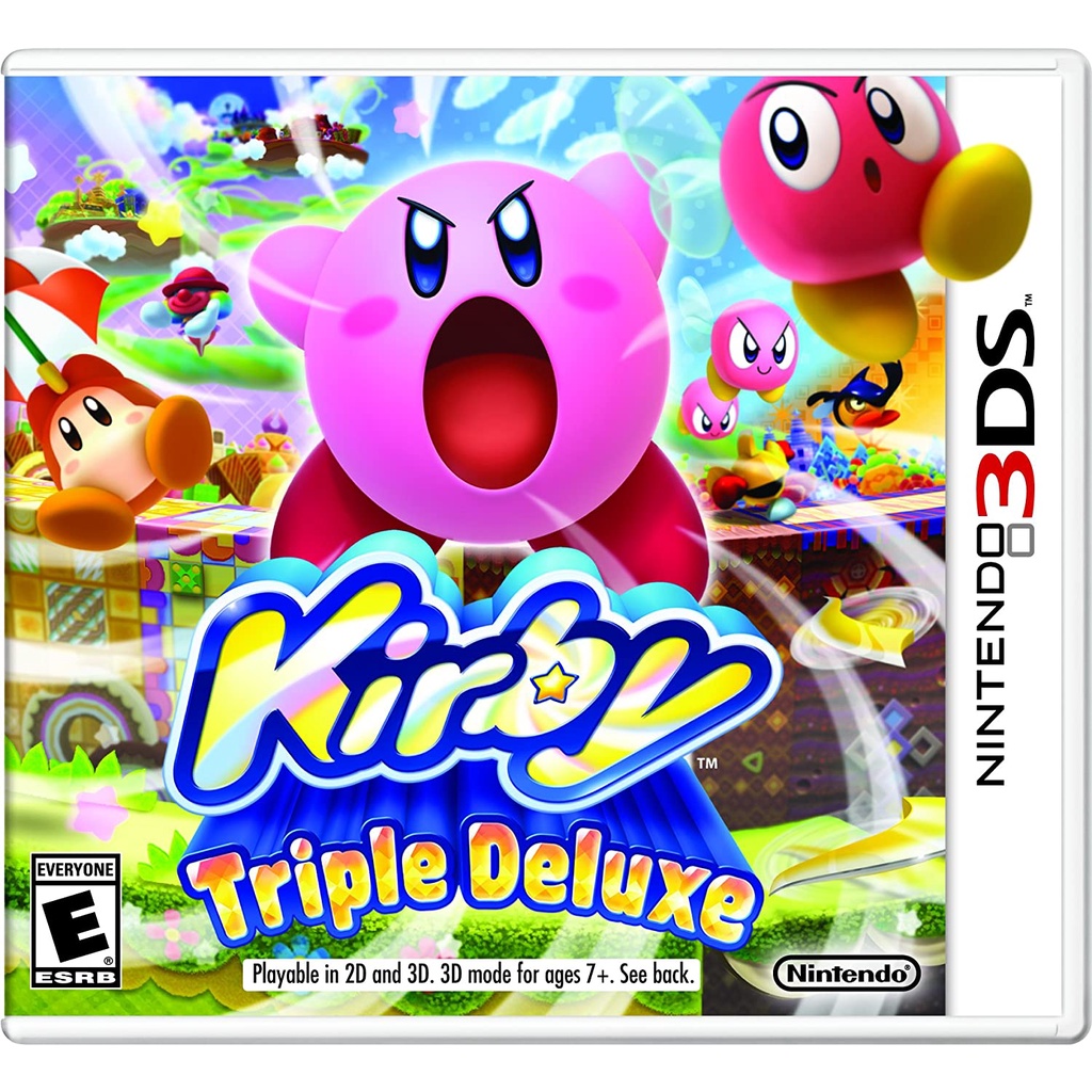 Kirby Triple Deluxe 3DS Midia Fisica