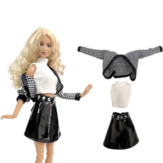 1 conjunto de roupas calças saia para Barbie princesa boneca 1/6 bonecos bjd casa menina presente acessórios