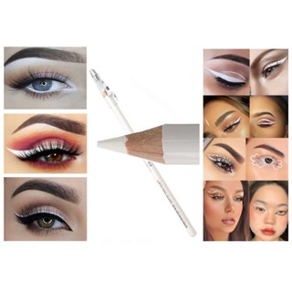 Lapis De Olho Com Apontador Mia Make Branco - Envio Imediato
