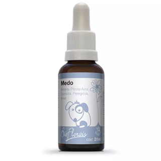 Floral pet cachorro e gato Medo BioFlorais. Floral Veterinário Animais Medrosos em Oferta na Shopee