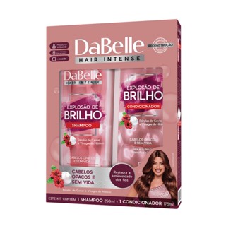 Kit DaBelle Hair Intense Explosão de Brilho Shampoo 250ml + Condicionador 175ml (2 produtos)