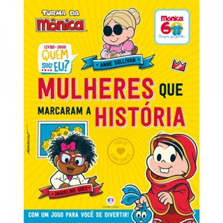 Livro Turma da Mônica - Donas da Rua: mulheres que marcaram a hist em Oferta na Shopee