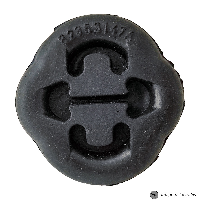 Coxim Escapamento Especial Gol / Parati / Saveiro 10 peças em Oferta na Shopee