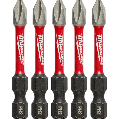 Bit Philips PH2 x 50mm c/05 pçs - 48-32-4602 - Milwaukee em Oferta na Shopee