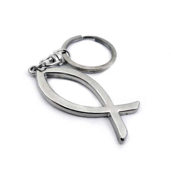 Chaveiro Com Argola Peixe Cristão Símbolo Da Fartura Multiplicação em Oferta na Shopee