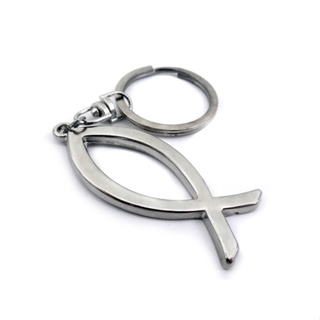Chaveiro Com Argola Peixe Cristão Símbolo Da Fartura Multiplicação em Oferta na Shopee