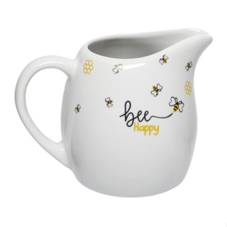 Leiteira Honey em Porcelana 12,5x8x9cm 245ml - Hauskraft