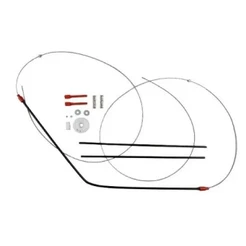 Kit Reparo Vidro Eletrico Golf 1995 96 97 4 Portas Traseiro