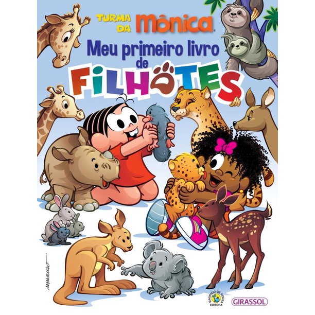 Livro - Turma Da Monica - Meu Primeiro Livro De Filhotes